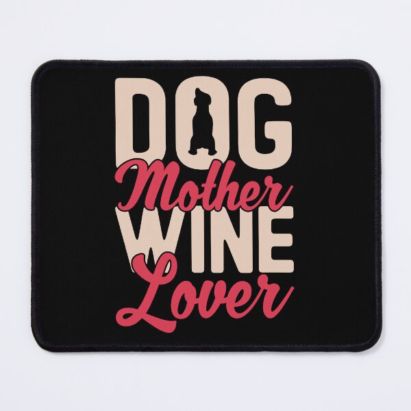 Item preview, Dog Mother Wine Lover Love Puppy Bulldog Boxer Bull Terrier Dad Best Pug Dad Pug Love Ever Gift Premium Apparel Funny Holiday Xmas designed and sold by DesignByHeartUK.