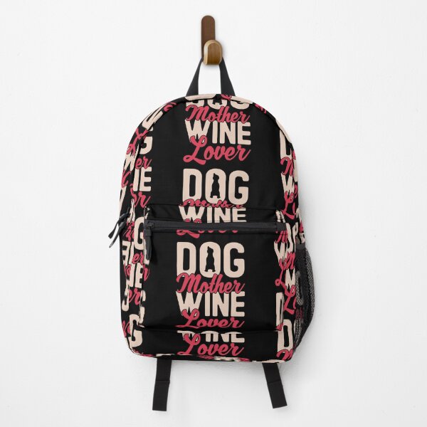 Item preview, Dog Mother Wine Lover Love Puppy Bulldog Boxer Bull Terrier Dad Best Pug Dad Pug Love Ever Gift Premium Apparel Funny Holiday Xmas designed and sold by DesignByHeartUK.