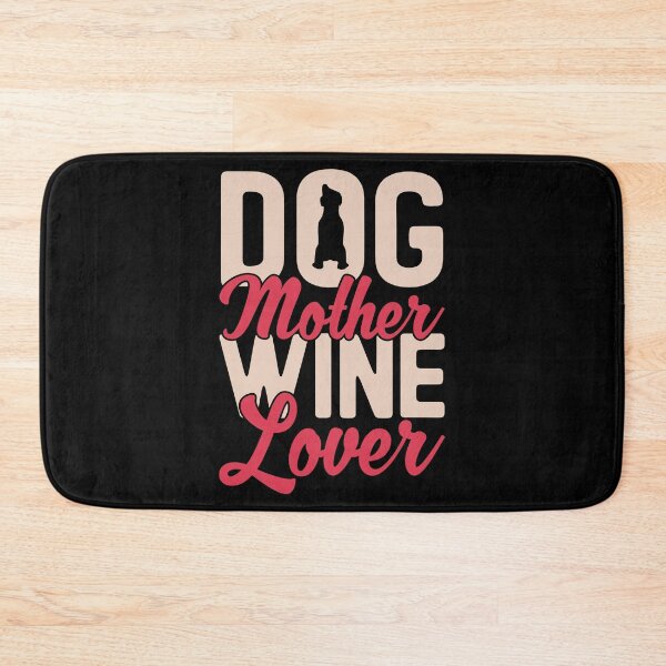 Item preview, Dog Mother Wine Lover Love Puppy Bulldog Boxer Bull Terrier Dad Best Pug Dad Pug Love Ever Gift Premium Apparel Funny Holiday Xmas designed and sold by DesignByHeartUK.