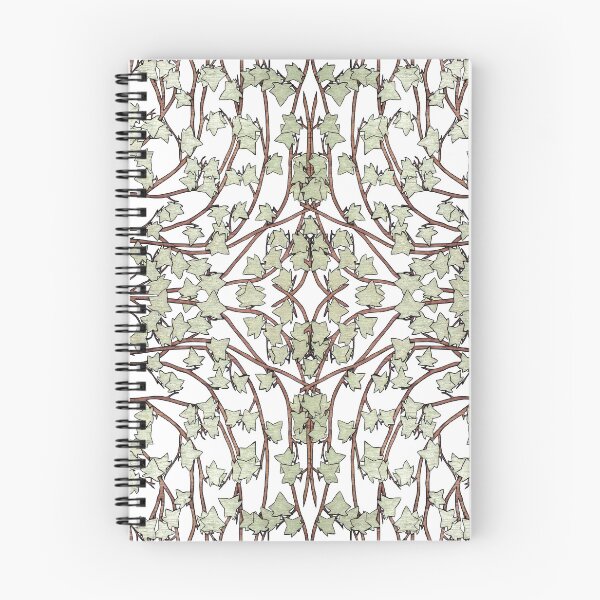 Item preview, Ivy leaves and Vines on Blank Background, Kaleidoscope art pattern designed and sold by HBBArtShop.