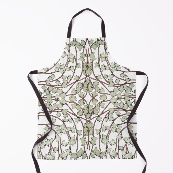 Item preview, Ivy leaves and Vines on Blank Background, Kaleidoscope art pattern designed and sold by HBBArtShop.