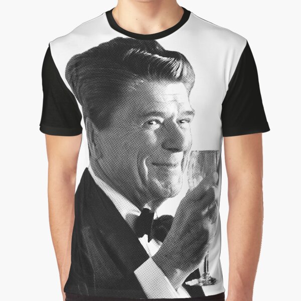 Item preview, President Reagan Making A Toast designed and sold by warishellstore.