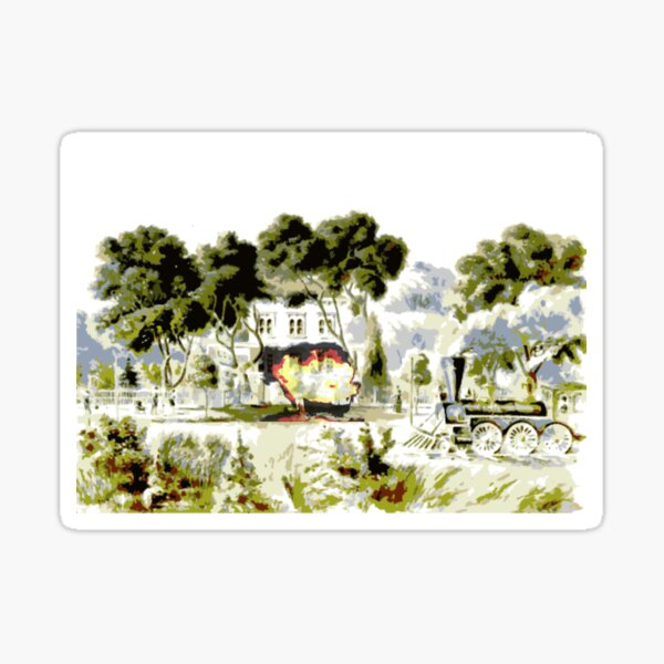 Decolonize History (Alameda Watercolor) Sticker
