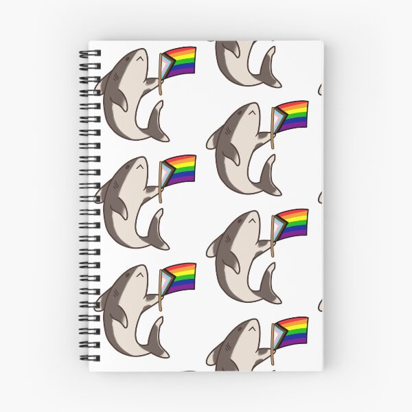 Item preview, Tiburón del orgullo LGBTQ designed and sold by pointing-north.