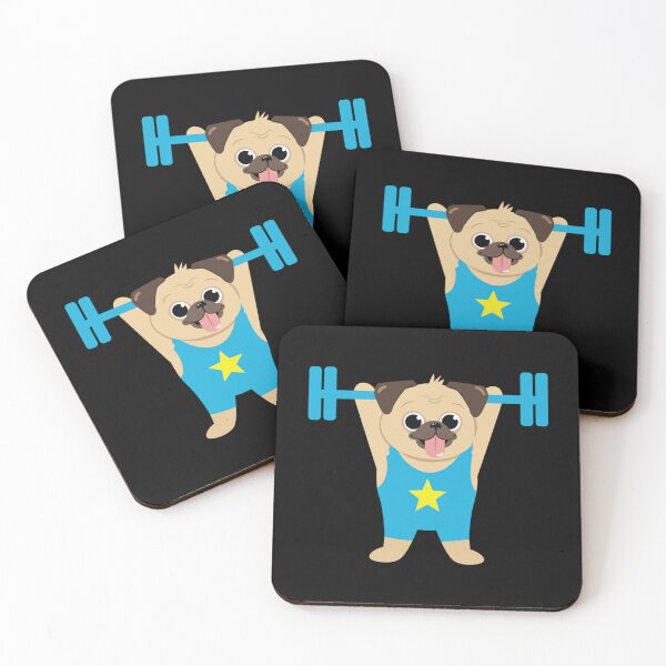 Artikelvorschau, Mops-Gewicht-anhebendes lustiges Hundeliebhaber-Trainings-Eignungs-Turnhallen-Shirt Essential T-Shirt entworfen und verkauft von contawana1s.