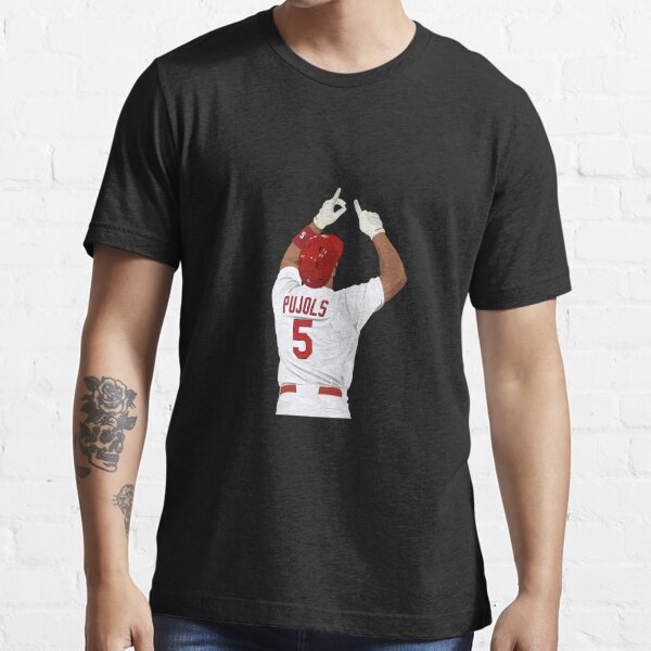 Mens MLB St Louis Cardinals Albert Pujols Jersey #5 T-Shirt Baseball Tee  Red 2XL