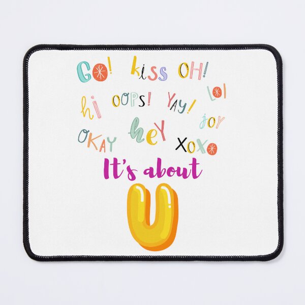 Item preview, It's about U - Lifes Inspirational Quotes designed and sold by MikeMargolisArt.
