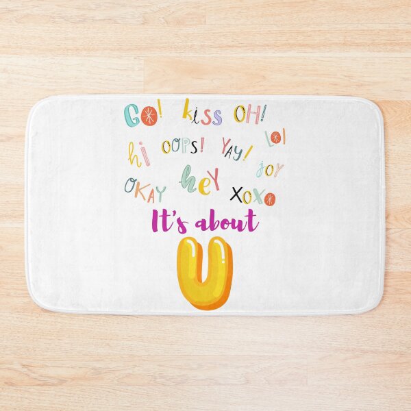 Item preview, It's about U - Lifes Inspirational Quotes designed and sold by MikeMargolisArt.