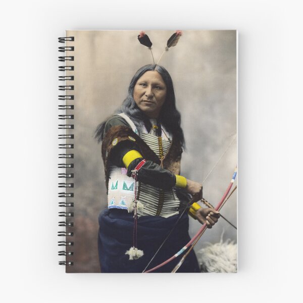 Item preview, Shout At Portrait - Oglala Sioux - Circa 1899 Photochrom designed and sold by warishellstore.