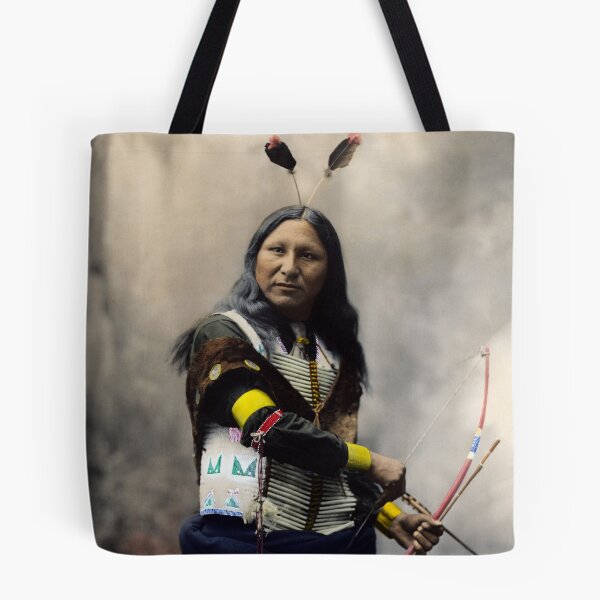 Item preview, Gritar al retrato - Oglala Sioux - Fotocromo alrededor de 1899 designed and sold by warishellstore.