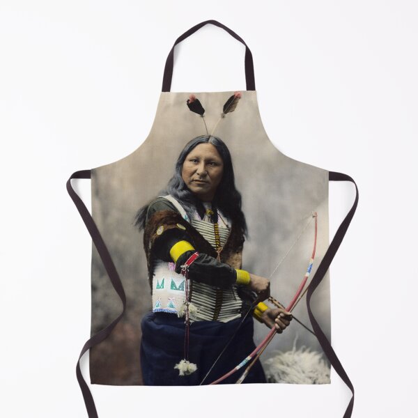 Item preview, Shout At Portrait - Oglala Sioux - Circa 1899 Photochrom designed and sold by warishellstore.