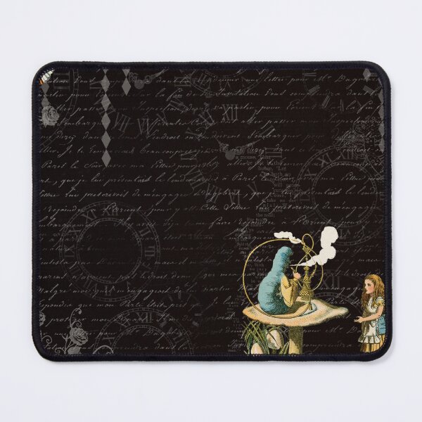 Aperçu de l'œuvre Motif de décoration intérieure Alice au pays des merveilles créée et vendue par delikedesign.
