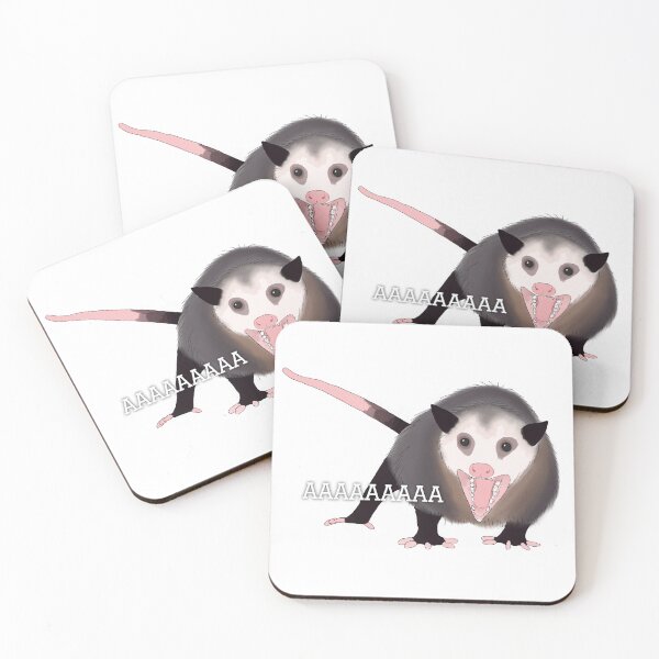 Item preview, AAAAAA screaming possum designed and sold by rydactyl.