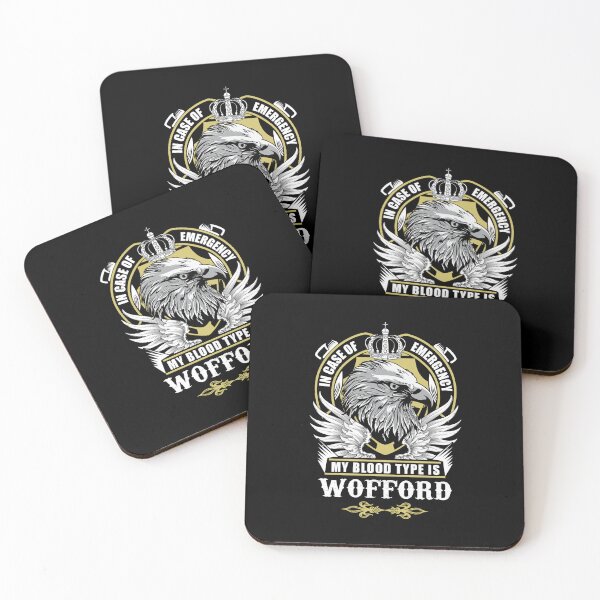 Item preview, Wofford Name T Shirt - In Case Of Emergency My Blood Type Is Wofford Gift Item Tee designed and sold by lanawalton.