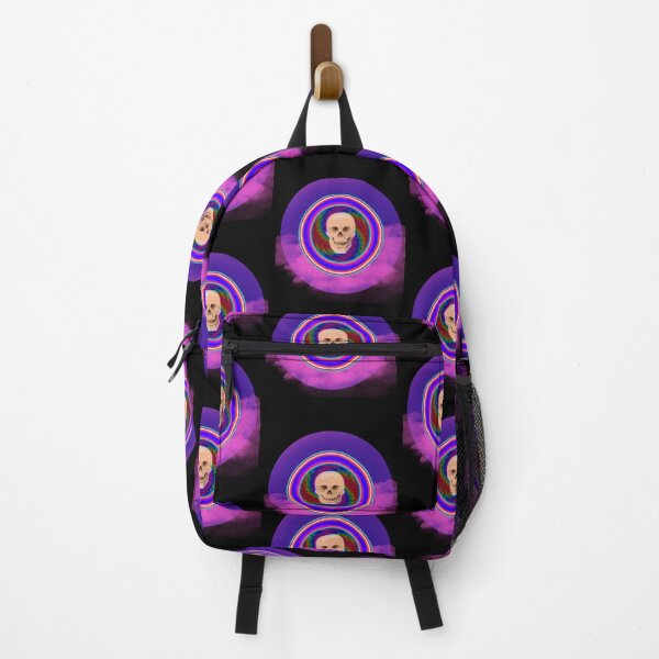 Item preview, Circular Tye Dye Skull designed and sold by WoodburyLake.