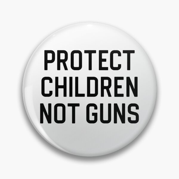 Item preview, Anti Gun Protest Sticker Anti Gun Violence Protect Children Not Guns designed and sold by kmcollectible.