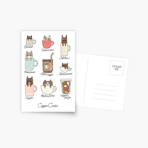 Item preview, Coffee Cats designed and sold by PinkOwlet.