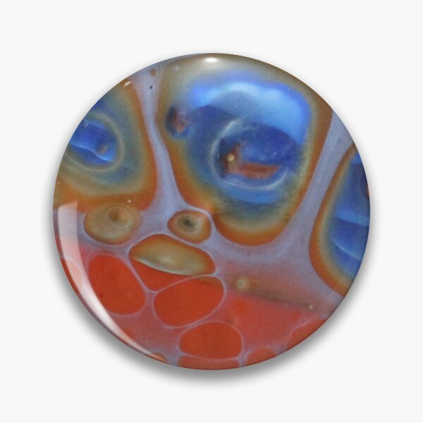 Item preview, Poured painting with many cells designed and sold by themuseinspired.