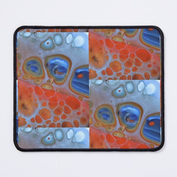 Item preview, Poured painting with many cells designed and sold by themuseinspired.