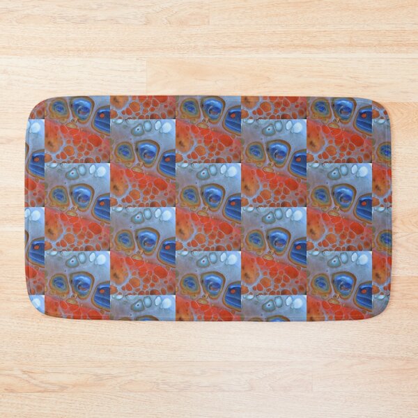 Item preview, Poured painting with many cells designed and sold by themuseinspired.