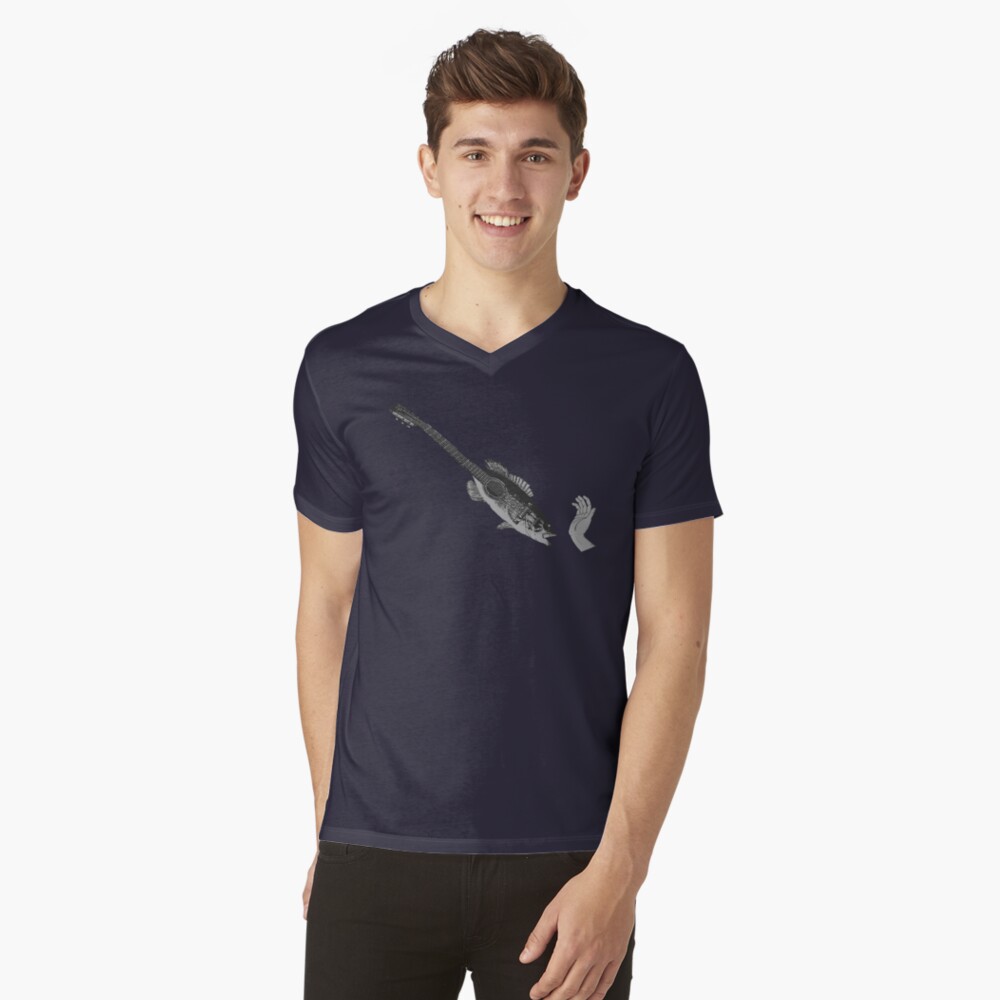 Item preview, V-Neck T-Shirt designed and sold by oldtroublesome.