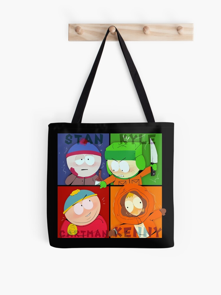 South Park Cast Tote Bag - Officially Licensed Comedy Central 16x16 Inch Bag