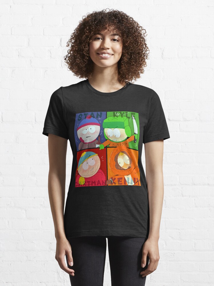 South Park Cartman, Kyle, Stan, and Kenny T-Shirt