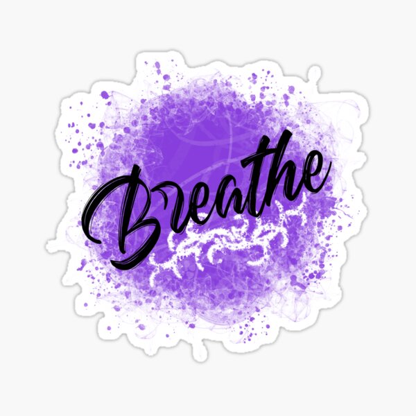 Breathe Decal from Willow Bend Zen Sticker