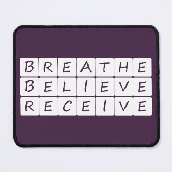Item preview, Breathe Believe Receive designed and sold by BlueZenStudio.