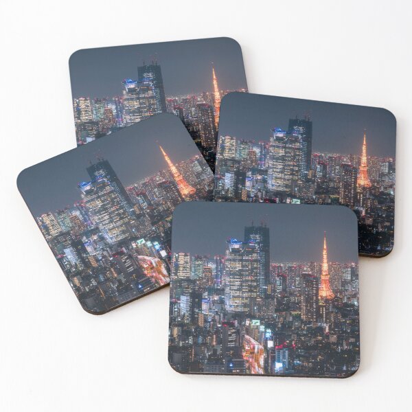 Item preview, Tokyo From Above with Tokyo Tower - Japan designed and sold by Jordan McChesney.