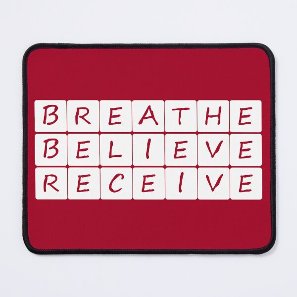 Item preview, Breathe Believe Receive designed and sold by BlueZenStudio.