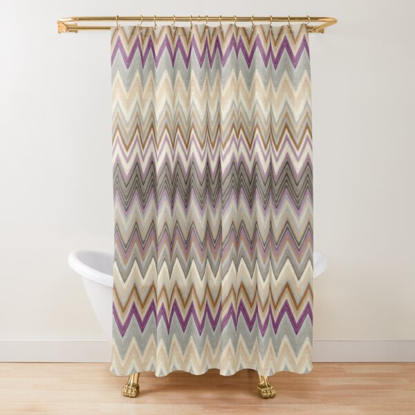 Details about   Abstract Shower Curtain Triangle Mosaic Design Print for Bathroom 