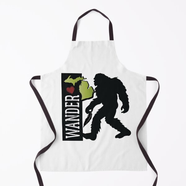 Item preview, Big Foot Wandering In Michigan Collecting Feathers designed and sold by DesignChaser.