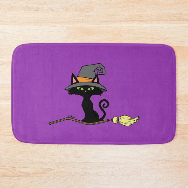 Item preview, Spooky Kitty Witch Cat designed and sold by heathercashart.