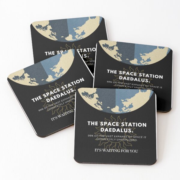 Item preview, The Magnus Archives The Space Station Daedalus Poster designed and sold by HighlightCatfish.