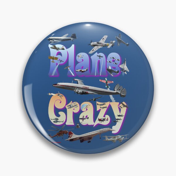 Item preview, Plane Crazy T-shirt - for those obsessed with aircraft designed and sold by muz2142.