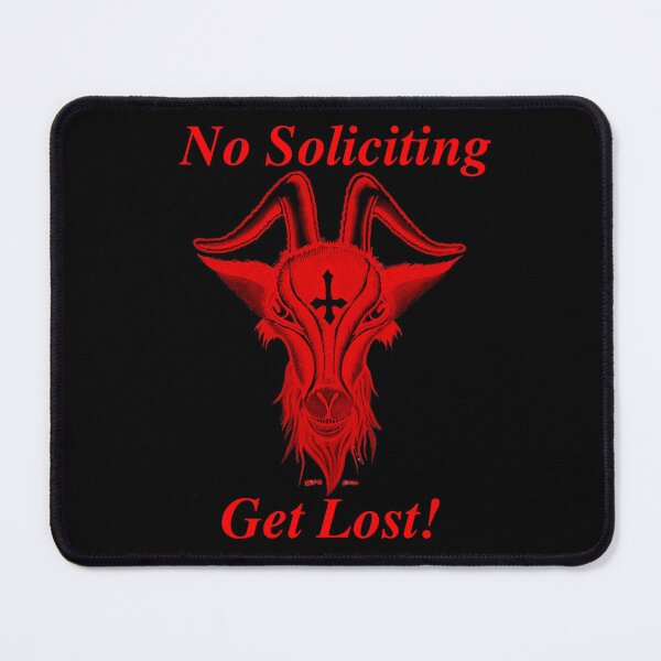 Item preview, No Soliciting designed and sold by ArtByKevG.