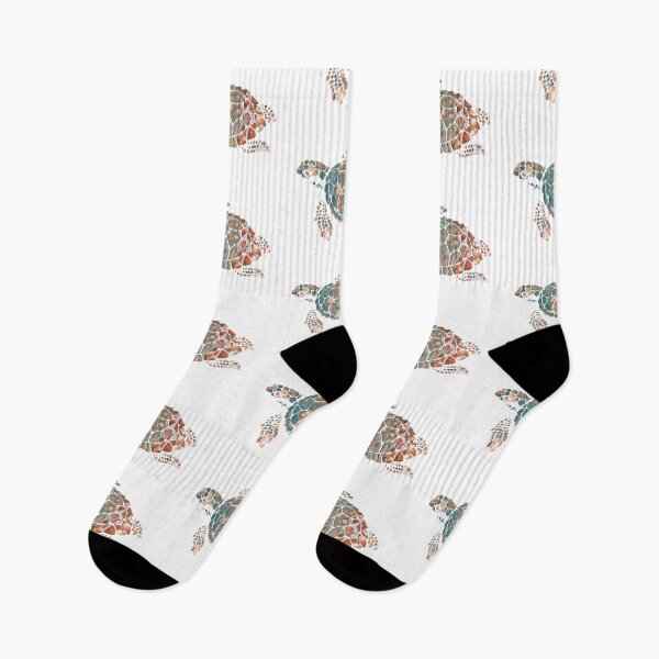 Item preview, Colorful swimming sea turtle designed and sold by themuseinspired.