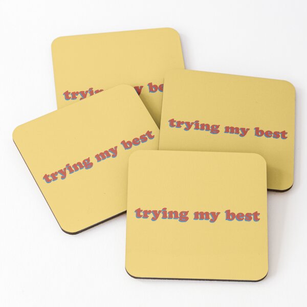 Item preview, trying my best || Groovy 70's Retro Text designed and sold by Charredsky.