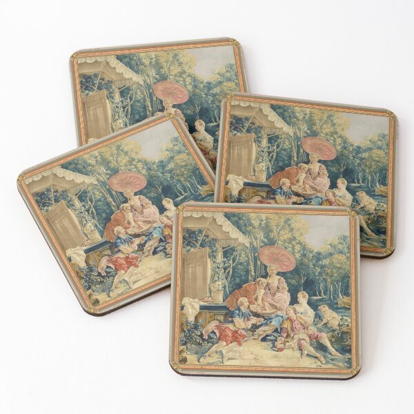 Item preview, Pastoral Picnic Square designed and sold by Hautforte.