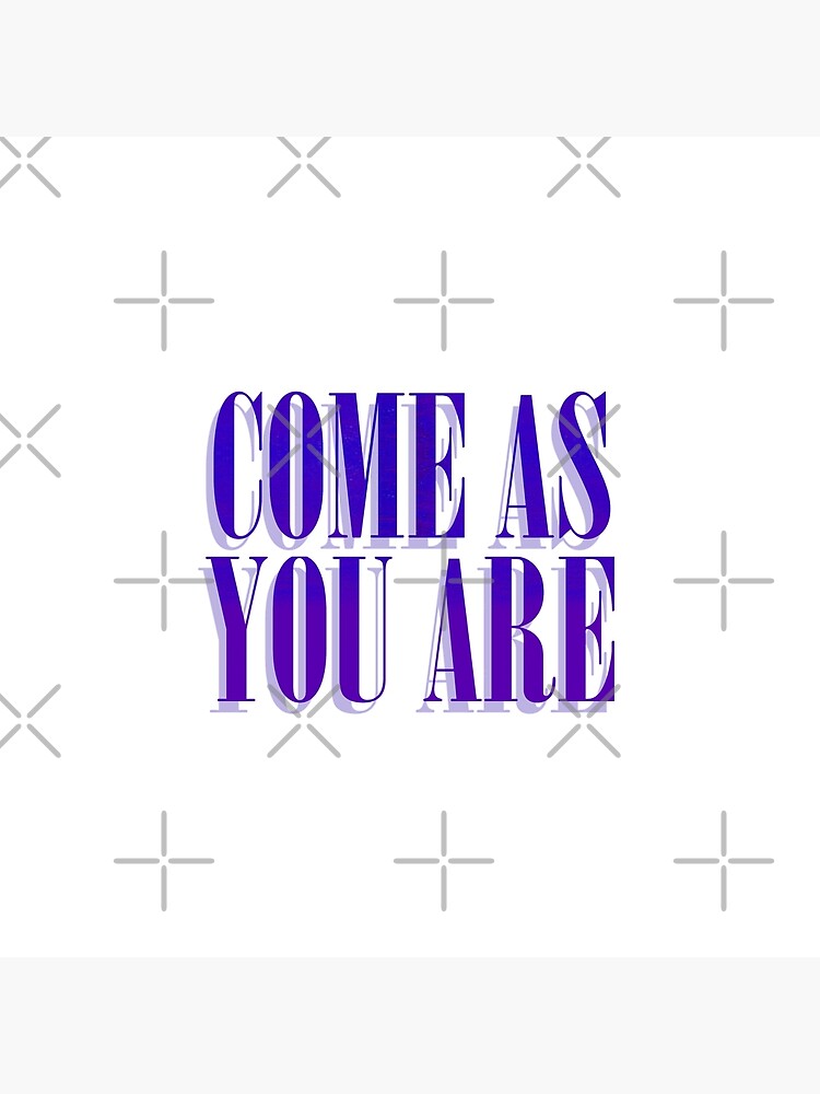 As You Are Logo" Poster for Sale by Vince19Drums Redbubble