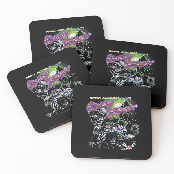 Item preview, Grave Digger Dennis Racing Skull Vintage designed and sold by wright46l.