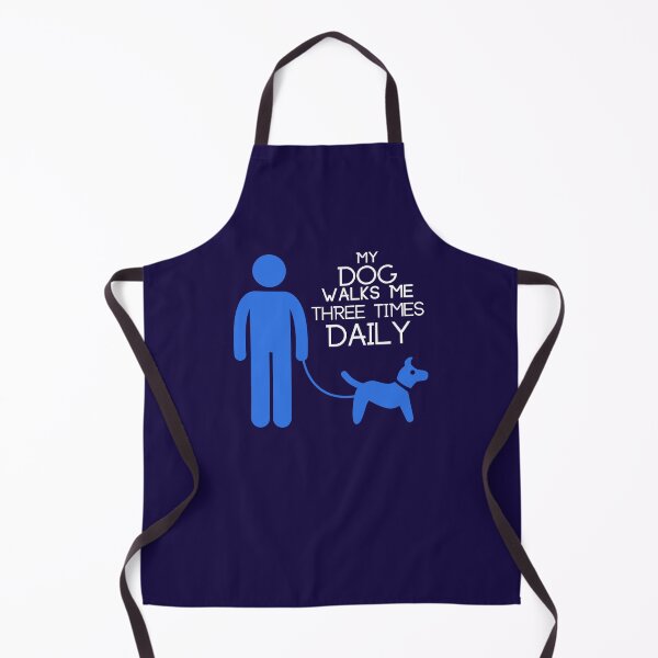 Item preview, My Dog Walks Me Three Times Daily designed and sold by JCMCDesigns.