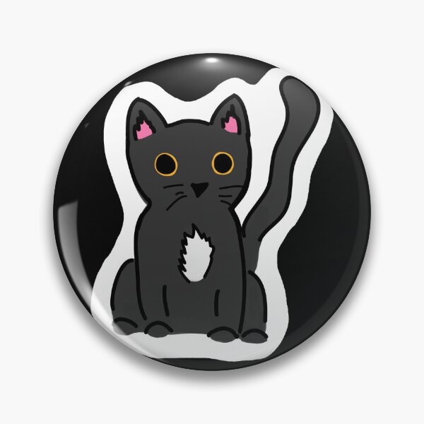 Item preview, Harry the Black Cat designed and sold by veryunhinged.