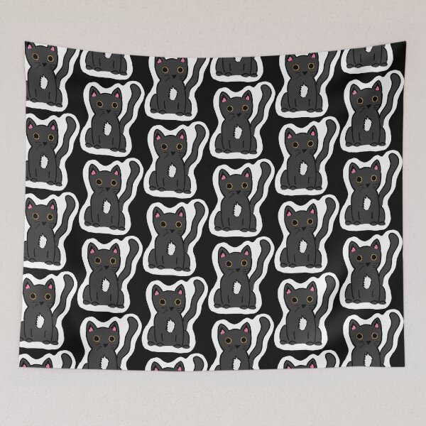 Item preview, Harry the Black Cat designed and sold by veryunhinged.