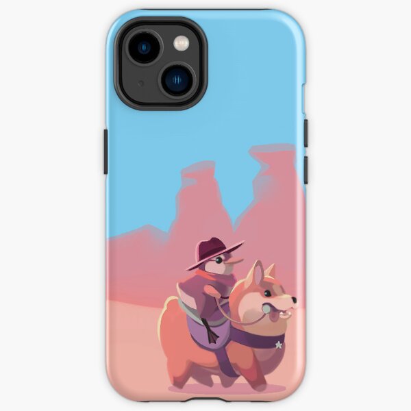 Sheriff Duckie + Corgi Deputy iPhone Tough Case