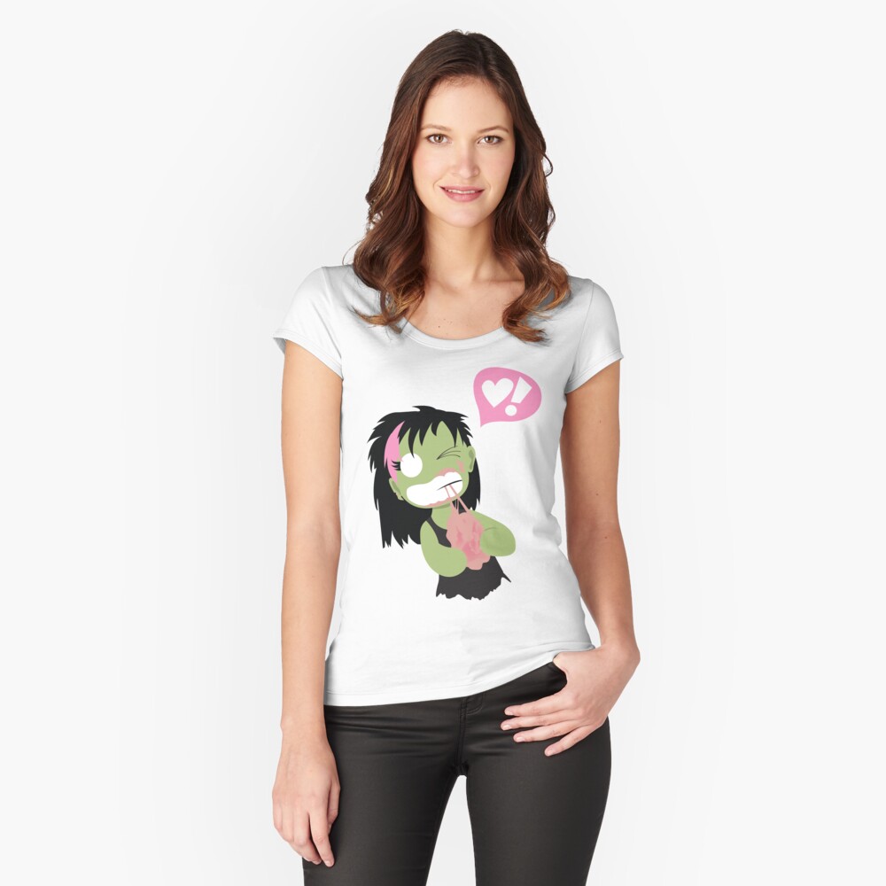 Item preview, Fitted Scoop T-Shirt designed and sold by jhennetylerb.
