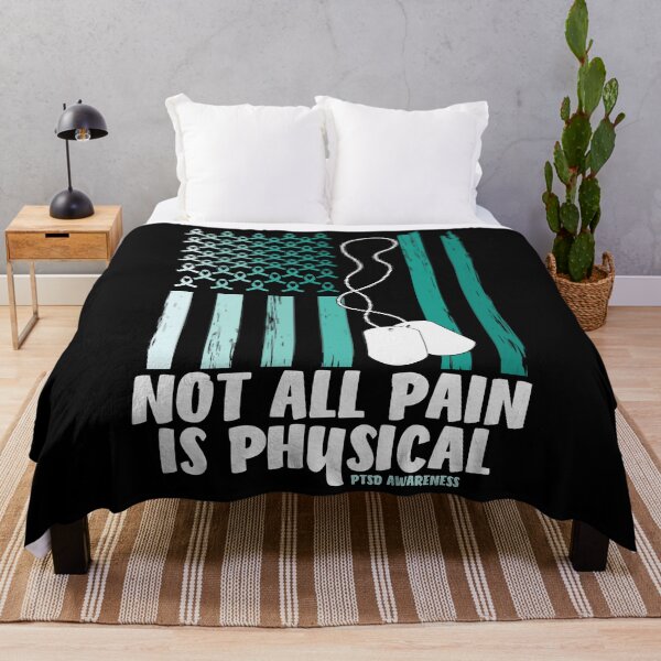 Item preview, PTSD Awareness - Not All Pain Is Physical - Veteran designed and sold by Optix.