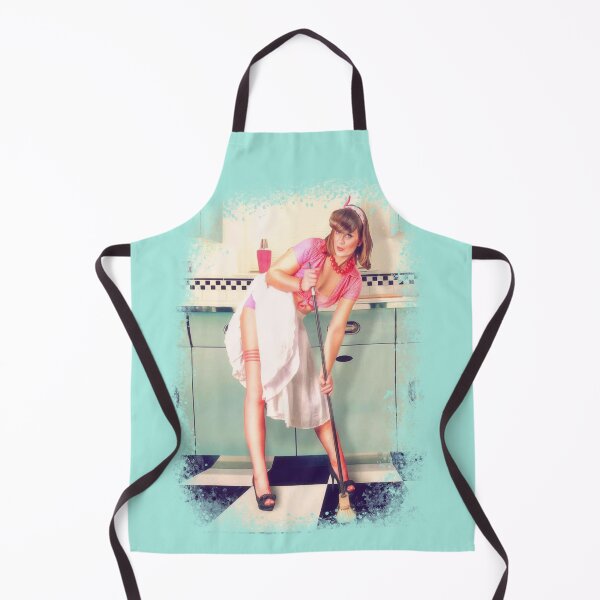 Item preview, Vintage Pinup in the Kitchen - Sexy Woman from the 50s designed and sold by Ariadne Mayz.