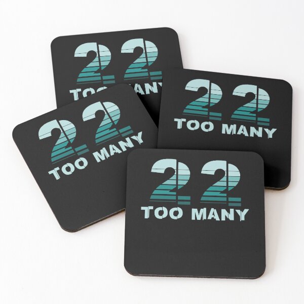 Item preview, PTSD Awareness Month - 22 Too Many Military Veteran designed and sold by Optix.